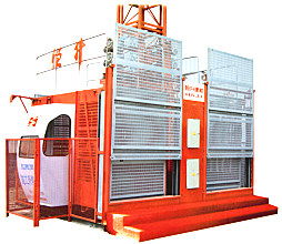 恒升建機普通施工升降機圖片