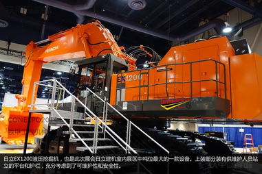 conexpo2014 日立建機多款 5g挖掘機參展