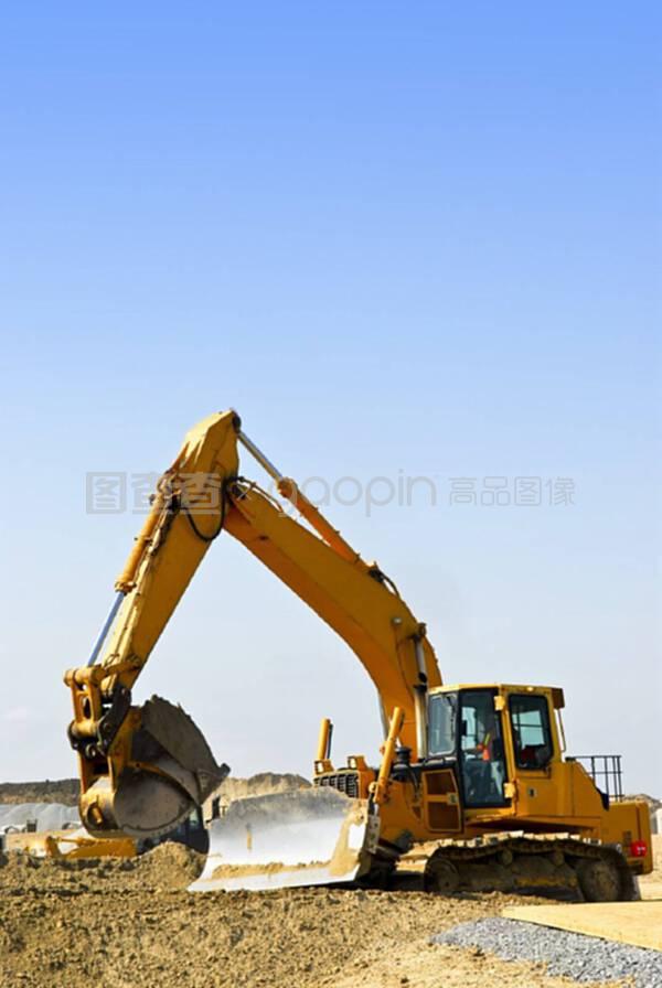 建筑工地機器